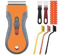 Bohoray 26 Pcs Raschietto per Vetri, Raschietto Vetro, Raschietto per Piano Induzione, Professionale Raschietto per Vernice per Vetro, Raschietto Stabile con Impugnatura, Pulizia, Etichette, Decalcoma