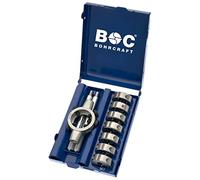Bohrcraft Dies HSS-G DIN 223 B con titolare in Mini-scatola, 8 pezzi m 3 m 12 1212 e 25 x 9/8 MSR, 1 pcs, 42001410007