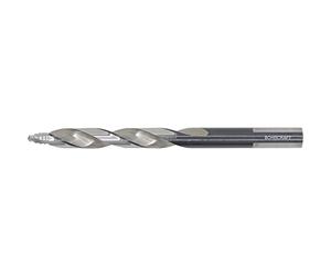 BOHRCRAFT - Punta elicoidale per trapano Turbo Step HSS-G, 3 superfici, ø 8,5 x 117 mm, contenuto: 10 pezzi