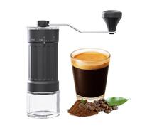 Bohrma Macinacaffè manuale esterno regolabile: macinacaffè portatile con macinino in ceramica ad alta precisione, 40 gradi di macinatura regolabile, adatto French Press, Moka, Aeropress, viaggio