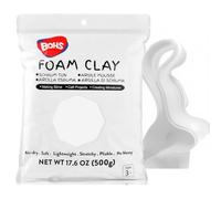 BOHS Argilla da modellare in schiuma ad asciugatura rapida, per progetti artistici e artigianali, cosplay, statuette, morbida, senza crepe, senza macchie, facile da modellare, scolpire, modellare, 500