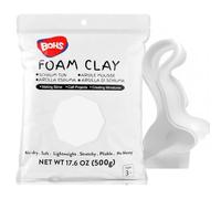 BOHS Argilla Modellabile in Schiuma 500g, Asciugatura Rapida, Morbida e Leggera, per Sculture, Cosplay, Artigianato e Progetti Creativi, Facile da Modellare, Senza Crepe o Macchie