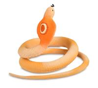 BOHS Cobra elastica in gomma elastica per scherzi, giocattolo spaventoso e realistico, 100 cm