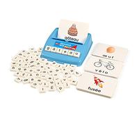 BOHS Gioco di alfabetizzazione francese Wiz Fun - Parole di vista inferiori - 60 carte flash - Giocattoli educativi di apprendimento delle lingue prescolari