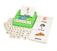 BOHS Gioco per Imparare l'Inglese con Parole Minuscole - 60 Schede Flash - Giocattoli Educativi per Bambini Prescolari