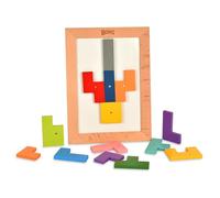 BOHS Puzzle magnetico in legno - giocattolo anti-perdita per casa e in viaggio - puzzle russo portatile, giocattolo per sport di pensiero, regalo per bambini
