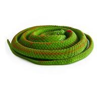 BOHS Serpente di Gomma Elastico - Elastico Morbido - Giocattolo Scherzo Modello Animale Realistico Spaventoso - 134 cm