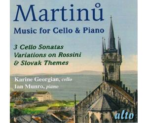Bohuslav Martinu Martinu: Music for Cello & Piano (CD) Album