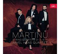 Bohuslav Martinu Martinu: String Quartets 2-3-5-7 (CD) (PRESALE 19/09/2025)