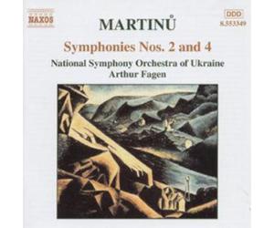 Bohuslav Martinu Martinu: Symphonies Nos. 2 & 4 (CD) Album