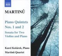 Bohuslav Martinu Piano Quintets Nos. 1 and 2 (Martinu Quartet, Kosarek) (CD)
