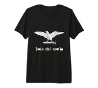 BOIA Chi Molla con Aquila Vintage Retro Maglietta Premium