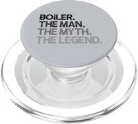 Boiler Gift Man Mito dell'Uomo della Caldaia La Leggenda PopSockets PopGrip per MagSafe