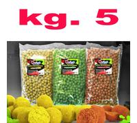 boilies boile pesca carpfishing esca carpa confezione kg.5 diam.20 mm
