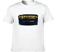 BOINAITS Men's Testament Dark Roots of Earth Cotton T Shirt White XXL