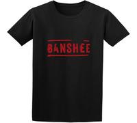 BOINAITS Men's Uomo' TV Show Banshee Logo Cotton T Shirt Black XL