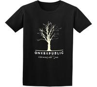 BOINAITS One Republic Dreaming out Loud OneRepublic Native Band Music T-Shirt Funny Top Tee Camiseta Short-Sleeve for Men Black XXL