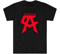 BOINAITS Saul Alvarez Canelo Red Logo Men's T-Shirt Black L