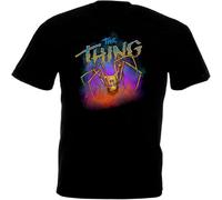 BOINAITS The Thing T-Shirt Movie Poster Horror John Carpenter Men's Black XL