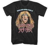 BOINAITS Twisted Sister We're Not Gonna Take It Men's T Shirt Dee Snider Stay Hungry T-Shirt Graphic Unisex Tee Black S
