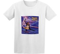 BOINAITS Yngwie J Malmsn Fire And Ice 80S Album Cover Art Mens Short Sleeve T Shirt White S
