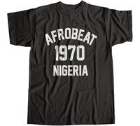 BOINAITS Zone Afrobeat 197 T Shirt Cotton Fela Kuti T-Shirt Black S