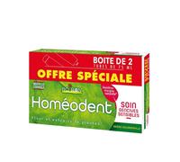 Boiron Homeodent Dentifricio Cura Gengive Sensibili Clorofilla 2x75ml - Dentifricio