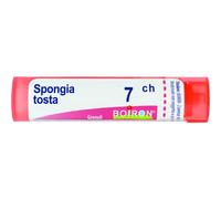 Boiron Spongia Tosta 7 CH - Granuli omeopatici per la tosse e le disfunzioni tiroidee, 4 g