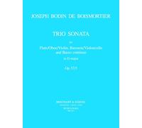 BOISMORTIER - 5 Trio Sonatas Op. 37