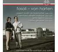 BOISMORTIER / MOLIQUE / TAKACS Chamber Music for Flute & Violin (CD)