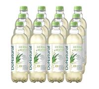 Boisson à l'aloe vera DoNatural - Citronnelle et camomille, 500ml x 12 - Boisson à l'aloe vera faible en calories, avec magnésium et fibres, sans édulcorants artificiels