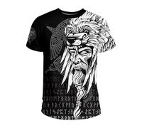 boiszeda Camiseta Árbol de la Vida Camiseta vikinga