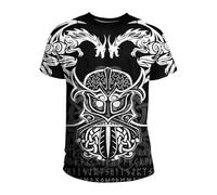 boiszeda Camiseta con nudos celtas Camiseta vikinga