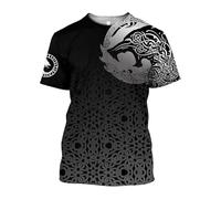 boiszeda Camiseta Odín Camiseta vikinga