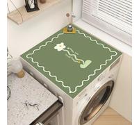 boiszeda Tappetino Assorbente Acqua Minimalista Carino Antiscivolo Resistente all'Usura Copertura Antipolvere per Notteletto Lavatrice