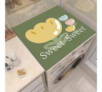 boiszeda Tappetino Assorbente Acqua Minimalista Carino Antiscivolo Resistente all'Usura Copertura Antipolvere per Notteletto Lavatrice