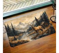 boiszeda Tappeto 3D per Tutte le Stanze con Illusioni Ottiche e Superficie in Velluto Cristallo Accogliente