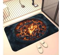 boiszeda Tappeto 3D per Tutte le Stanze con Illusioni Ottiche e Superficie in Velluto Cristallo Accogliente