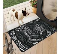 boiszeda Tappeto Illusion Tappeti 3D con effetto ottico Tappetini per porta posteriore anteriore, patio - Tappetino che trattiene polvere e sporco