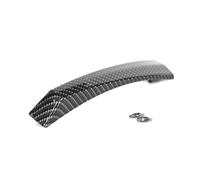 Boita 2.0 Cresta Parafango (alluminio) compatibile con Vespa 50 special - sprint veloce - TS Carbonio Nero Lucido