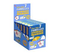 Boite 6 jeux7 familles animaux marins: 0
