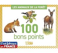 Boite de 100 bons points - Les animaux forêt