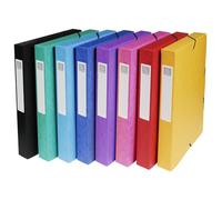 Exacompta Scatola per archiviazione Exabox Dorso 40 mm Carte lustrate Nature Future