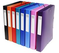 Boite de classement exabox dos 40mm polypropylene opaque 7/10e