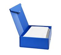 Boîte De Rangement - Organisateur De Documents Portable - Mallette PVC Avec Clip De Pression Et Grande Capacité - Classement De Fichiers Pour Bureau, École, Voyage, Dossiers, Projets, Fournitures