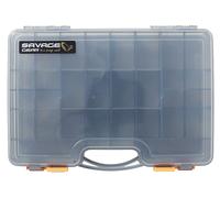 Boîte esche Savage Gear Lurebox 2 Sided Smoke Scatole pesca Diverse dimensioni