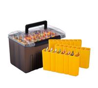 Boîte Pêche | Boîte à Leurres 24cm | ABS Résistant avec Compartiments Multiples | Rangement Compact pour Accessoires, Appâts, Crochets, Lignes, Pêcheur ou Cadeau Idéal