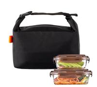 Boîte Repas Pour Femmes | Sac Déjeuner Isotherme À Revêtement Aluminium Étanche - Contenant Compact Avec Poignée Confortable Pour Travail, École, Bureau, Pique-Nique, Randonnée Sac à Lunch Isolé