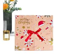 Boîtes Remplissables Compte à Rebours - 24 Jours | Calendrier de Décompte en Papier Vide | Décoration Saisonnière pour Remplir avec Bonbons, Chocolats, Bijoux, Petits Jouets d’Hiver, Fêtes des Noël