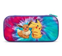 Boîtier de protection fin PowerA pour Switch - Modèle OLED, Nintendo Switch ou Nintendo Switch Lite - Pikachu et Eevee Tie and Dye